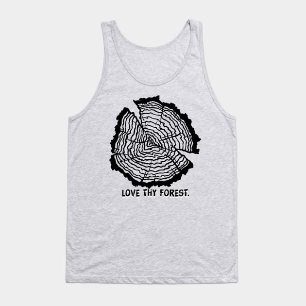 Love Thy Forest Tank Top by LizSkiHealey1